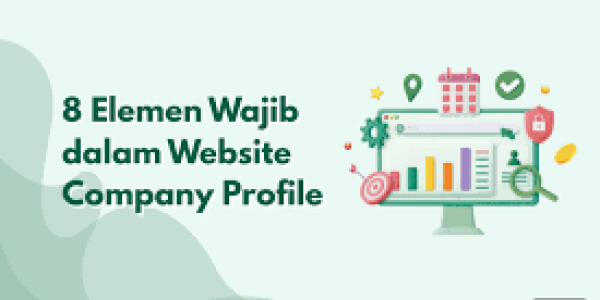 contoh desain website company profile profesional untuk bisnis Indonesia